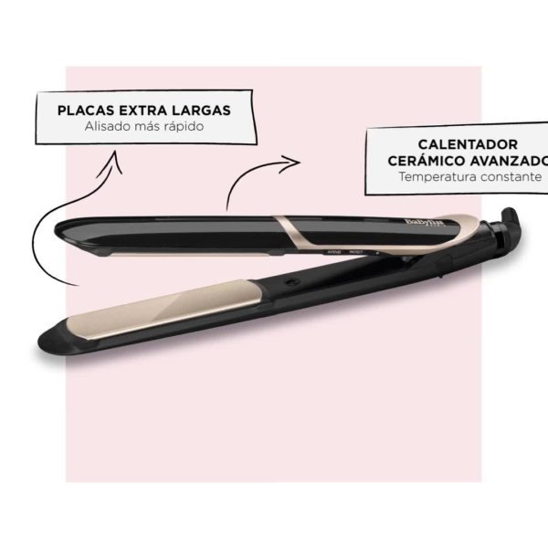 BaByliss ST393E: Alisado Profesional con Tecnología Iónica - Imagen 8