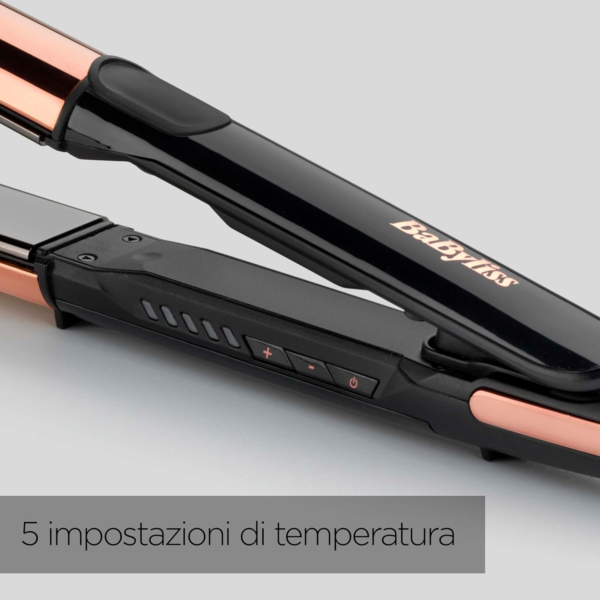 BaByliss Titanium Brilliance Straight & Curl: Alisado y Ondas en una Sola Pasada - Imagen 8