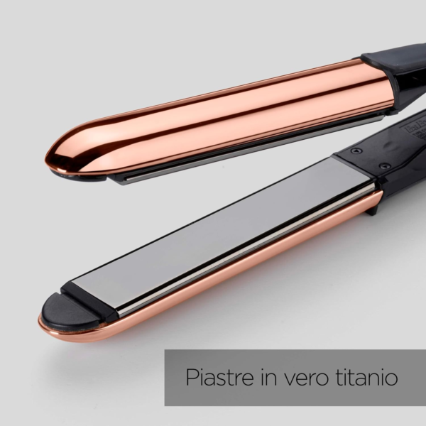 BaByliss Titanium Brilliance Straight & Curl: Alisado y Ondas en una Sola Pasada - Imagen 2