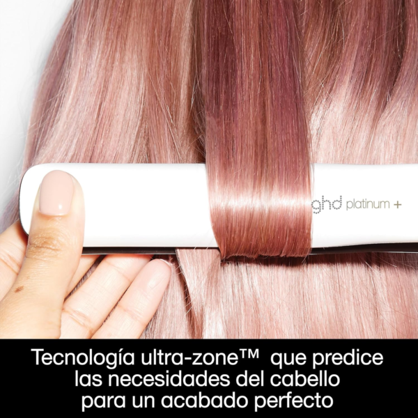 GHD Platinum+ White Styler – Alisado Profesional con Brillo de Película - Imagen 5
