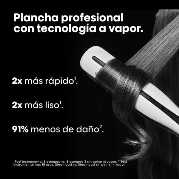 L'Oréal Steampod 3.0 - Plancha de Vapor Profesional: Innovación y Estilo - Imagen 8