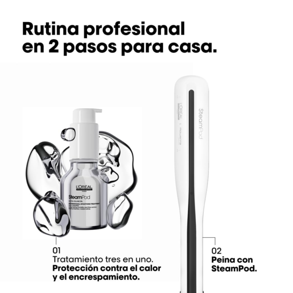 L'Oréal Steampod 3.0 - Plancha de Vapor Profesional: Innovación y Estilo - Imagen 9