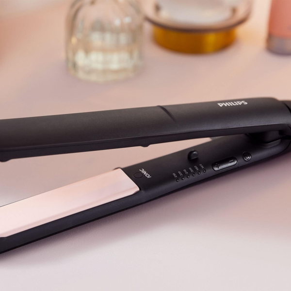 Philips Plancha de Pelo Serie 3000: Tecnología ThermoProtect, Iones y Placas Cerámicas con Queratina - Imagen 3