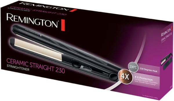 Remington Ceramic Slim S3500: Alisado Suave con Cerámica Anti-estática - Imagen 4