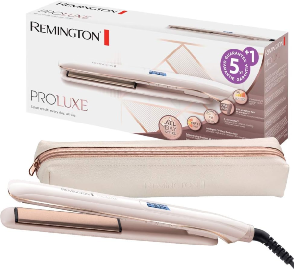 Remington PROluxe S9100: Alisado Profesional con Tecnología OPTIHeat