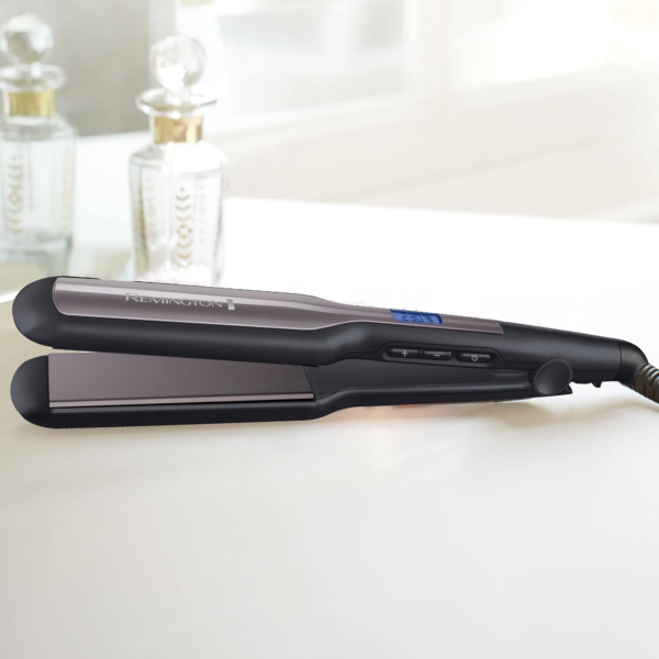 Remington S5525 Ceramic Extra: Alisado Rápido con Placas Anchas - Imagen 7