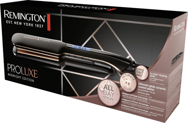 Remington ProLuxe Midnight Edition: Alisado Profesional con Tecnología OPTIHeat - Imagen 9