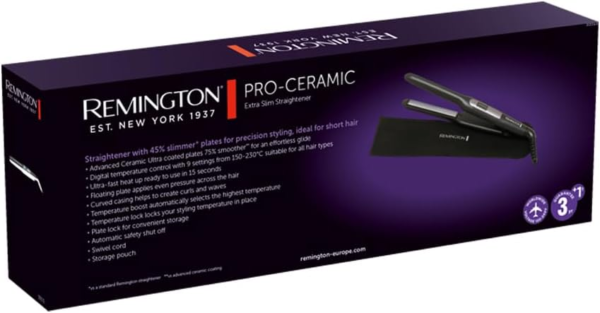 Remington S5515 Pro-Ceramic Extra Slim: Precisión y Cuidado para tu Cabello - Imagen 10